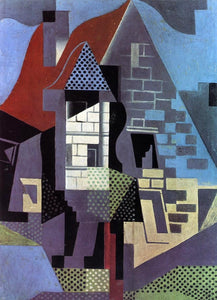  Juan Gris Landscape at Beaulieu - Art Print