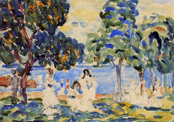  Maurice Prendergast Summer Day - Art Print