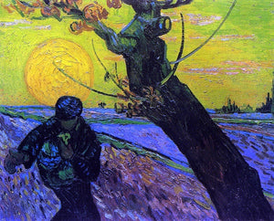  Vincent Van Gogh The Sower - Art Print