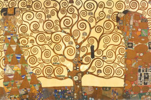  Gustav Klimt A Tree of Life - Art Print