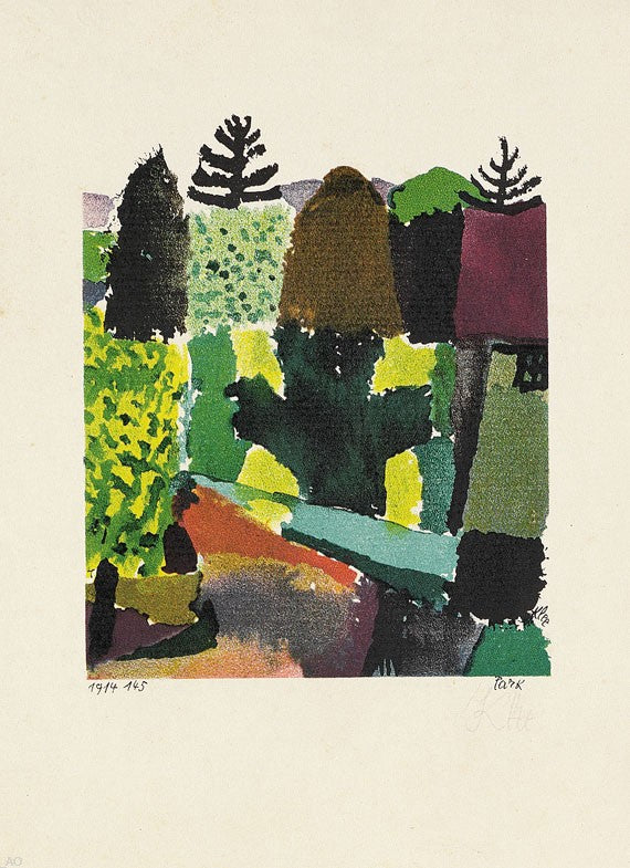  Paul Klee Park - Art Print