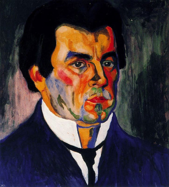  Kazimir Malevich Self Portrait - Art Print