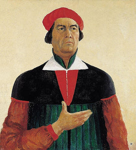  Kazimir Malevich Self Portrait - Art Print