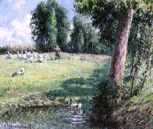  Camille Pissarro The Goose Girl - Art Print