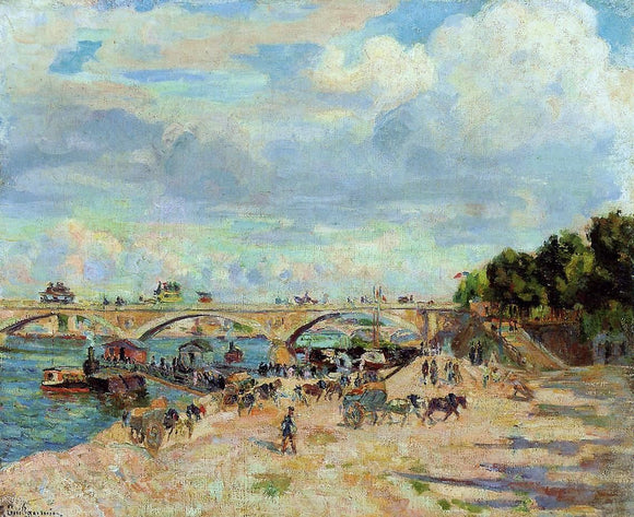  Armand Guillaumin The Seine at Charenton - Art Print