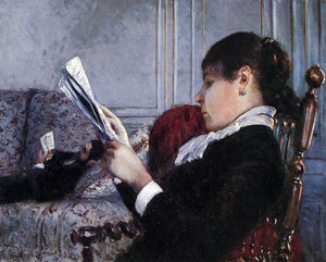  Gustave Caillebotte Interior - Art Print