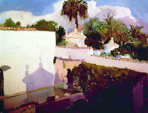  Joaquin Sorolla Y Bastida The Alcazar - Art Print