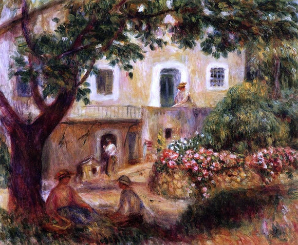  Pierre Auguste Renoir The Farm - Art Print