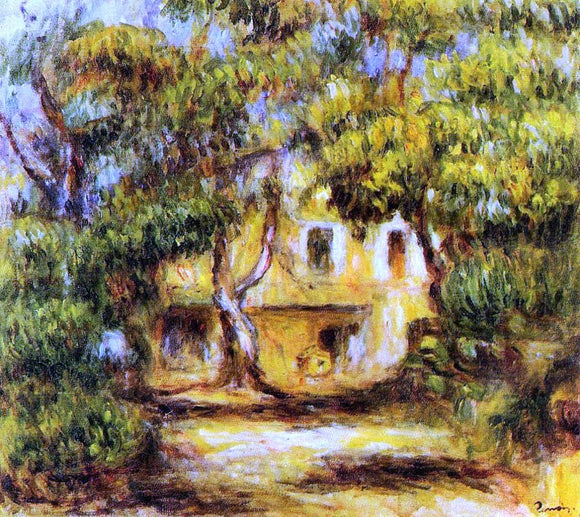  Pierre Auguste Renoir The Farm at Collettes - Art Print