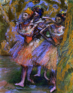  Edgar Degas Three Dancers - Art Print