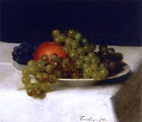  Henri Fantin-Latour Apples and Grapes - Art Print