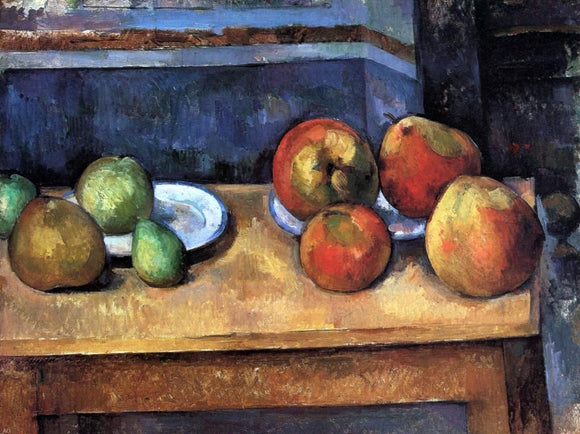  Paul Cezanne Still Life - Apples and Pears - Art Print