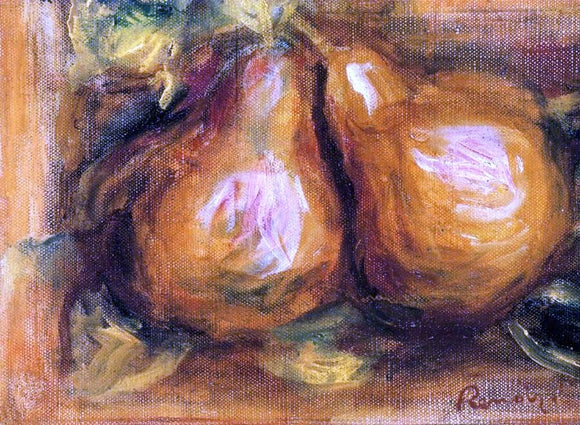  Pierre Auguste Renoir Pears - Art Print