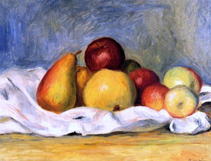  Pierre Auguste Renoir Pears and Apples - Art Print