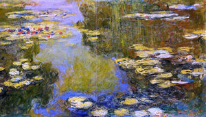  Claude Oscar Monet The Water-Lily Pond (detail) - Art Print