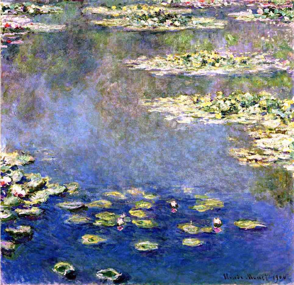  Claude Oscar Monet Water Lilies - Art Print