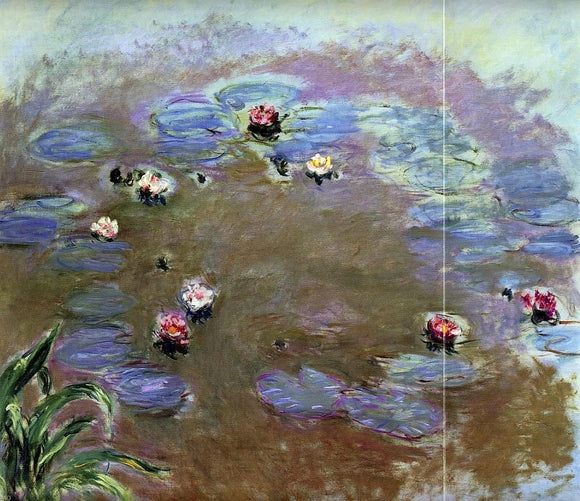  Claude Oscar Monet Water-Lilies (detail) - Art Print