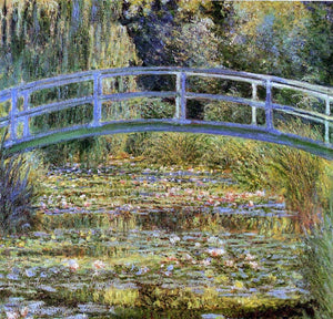  Claude Oscar Monet A Water-Lily Pond - Art Print