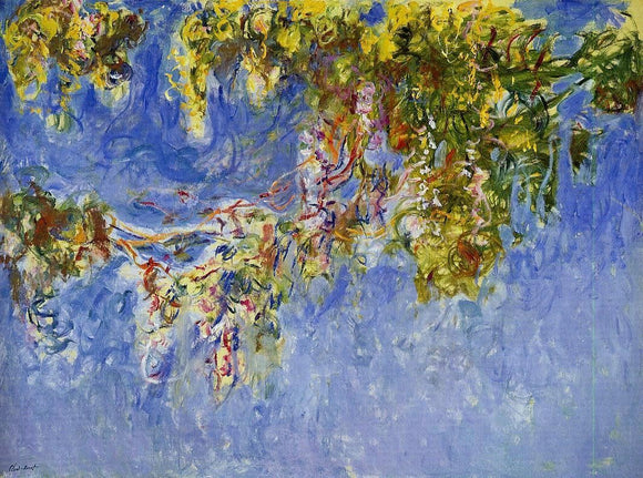  Claude Oscar Monet Wisteria - Art Print