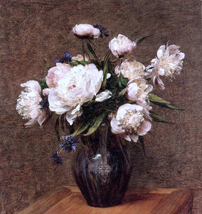  Henri Fantin-Latour Bouquet of Peonies - Art Print