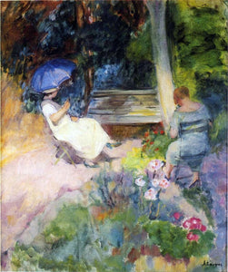  Henri Lebasque The Garden - Art Print