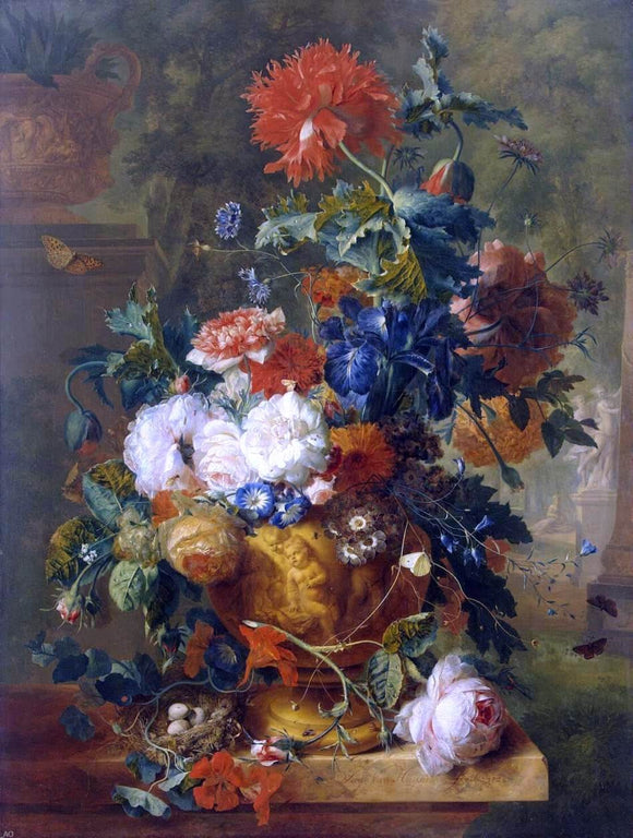  Jan Van Huysum Flowers - Art Print