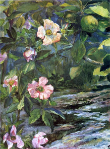  John La Farge Wild Roses - Art Print