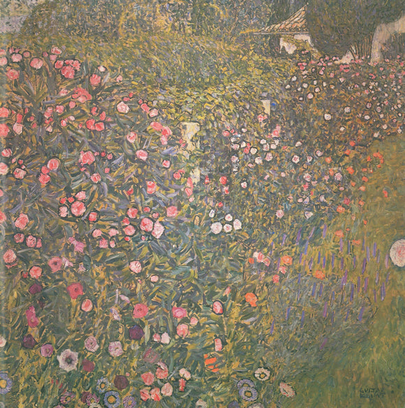  Gustav Klimt Poppy Field - Art Print