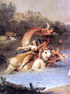  Francesco Zuccarelli The Rape of Europa (detail) - Art Print