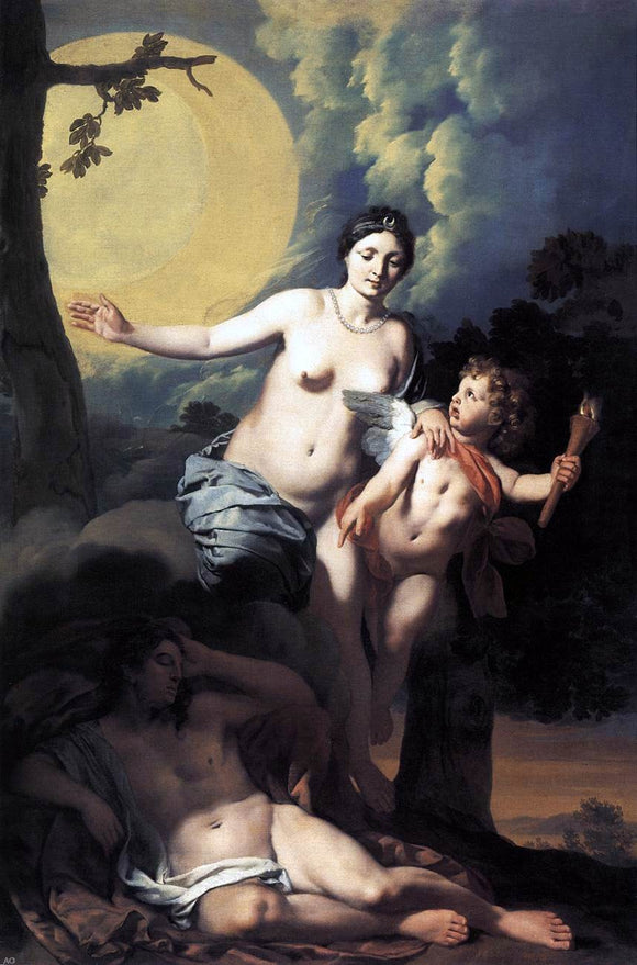  Gerard De Lairesse Diana and Endymion - Art Print