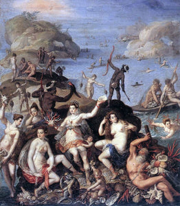  Jacopo Zucchi The Coral Fishers - Art Print