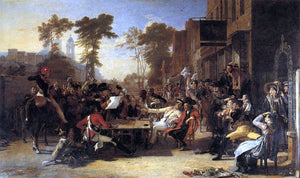  Sir David Wilkie Chelsea Pensioners Reading the Waterloo Dispatch - Art Print