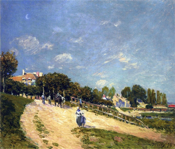  Alfred Sisley Landscape at Andresy - Art Print