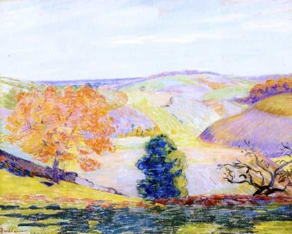  Armand Guillaumin Landscape - Art Print