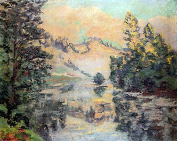  Armand Guillaumin Landscape - the Creuse - Art Print