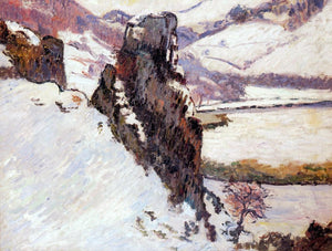  Armand Guillaumin Landscape - the Creuse in the Snow - Art Print