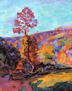  Armand Guillaumin Landscape at Crozant - Art Print