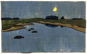  Arthur Wesley Dow Moonrise - Art Print