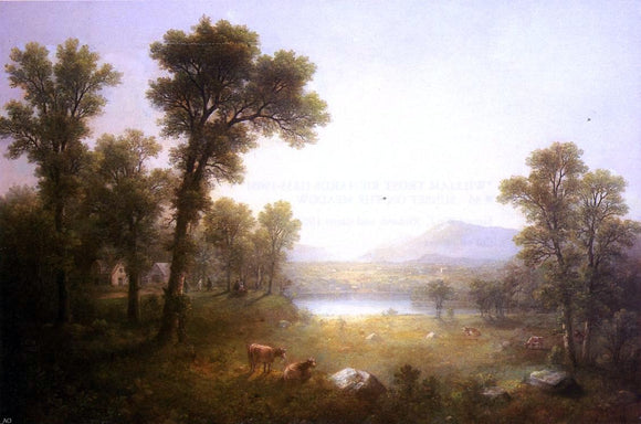  Asher Brown Durand Landscape Beyond the Tree - Art Print