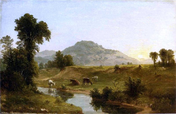  Asher Brown Durand Pastoral Scene - Art Print