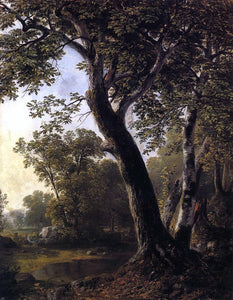  Asher Brown Durand Study from Nature, Hoboken, N.J. - Art Print