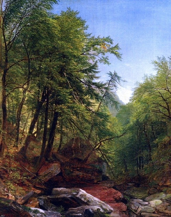  Asher Brown Durand Woodland Scene - Art Print