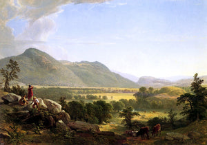  Asher Brown Durand High Point: Shandaken Mountains - Art Print