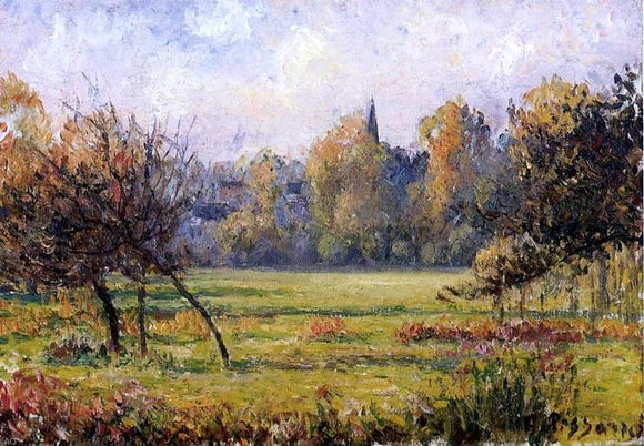  Camille Pissarro Landscape at Bazincourt - Art Print