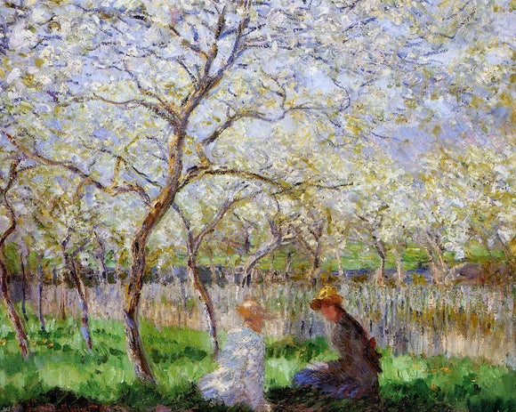  Claude Oscar Monet Springtime - Art Print