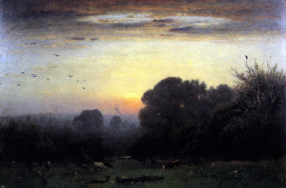  George Inness Morning - Art Print