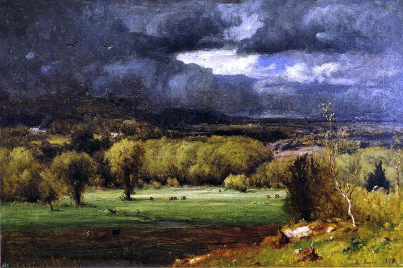  George Inness The Coming Storm - Art Print