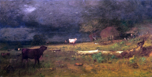  George Inness The Coming Storm (also known as Approaching Storm) - Art Print