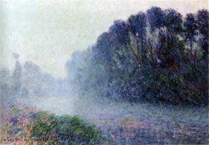  Gustave Loiseau By the Eure River - Mist Effect - Art Print