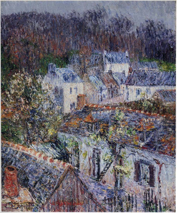  Gustave Loiseau Pont Aven - Rain - Art Print